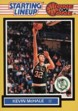1989 Kenner Starting Lineup One on One Kevin McHale # Basketball Card