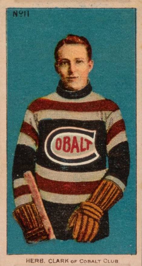 1910 Imperial Herb Clark #11 Hockey Card