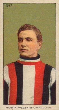 1910 Imperial Marty Walsh #7 Hockey Card