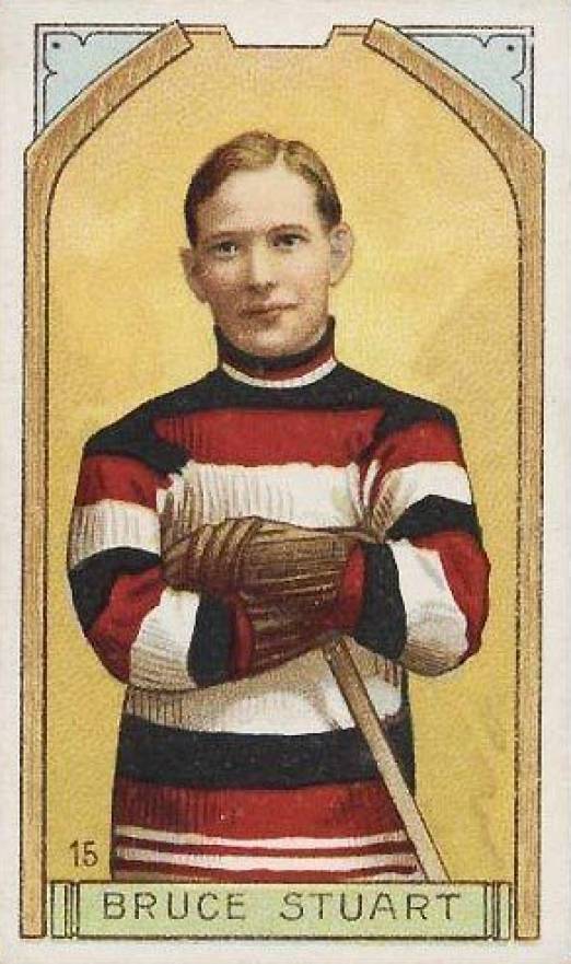 1911 Imperial Tobacco Co. Bruce Stuart #15 Hockey Card