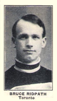 1912 C57 Bruce Ridpath #28 Hockey Card