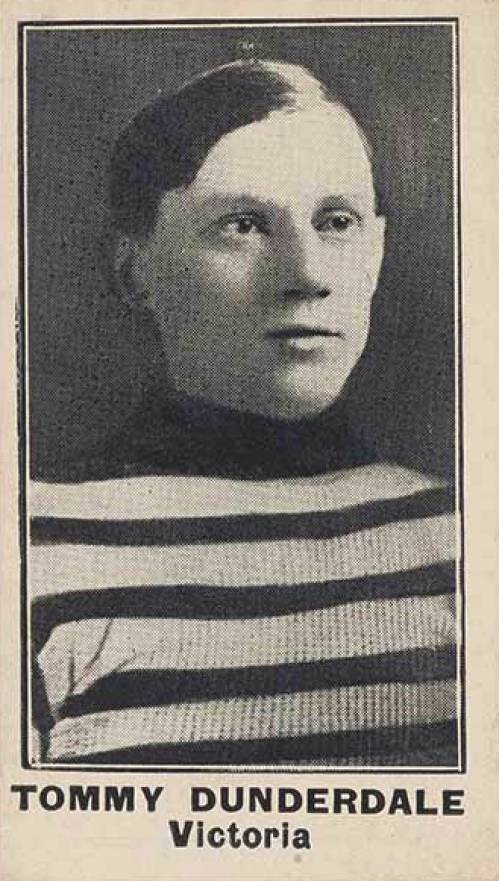 1912 C57 Tom Dunderdale #5 Hockey Card