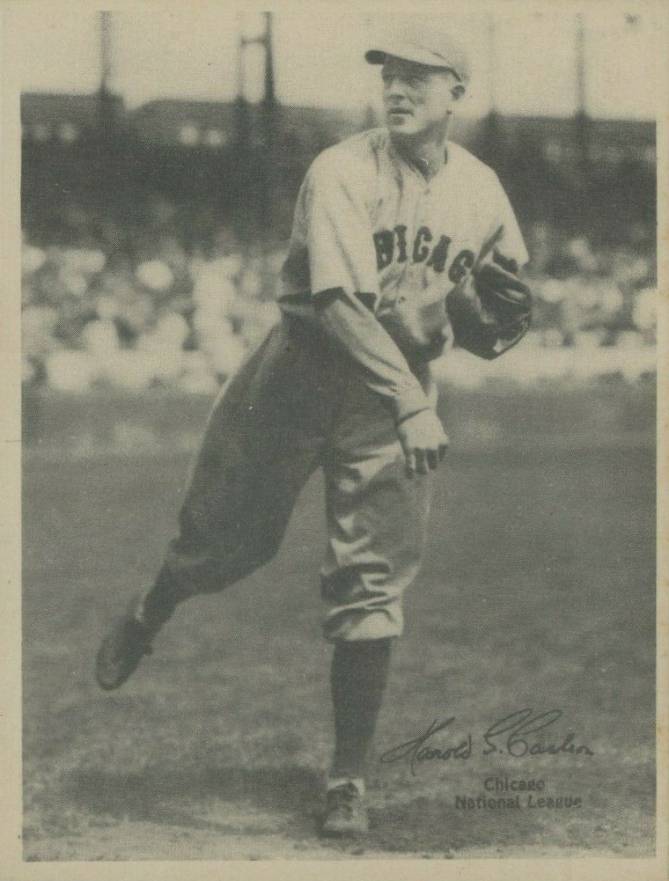 1929 Kashin Publications Harold Carlson #10 Baseball Card