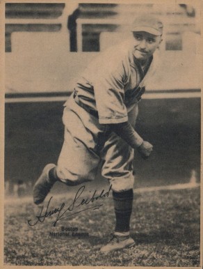 1929 Kashin Publications Harry Seibold #81 Baseball Card