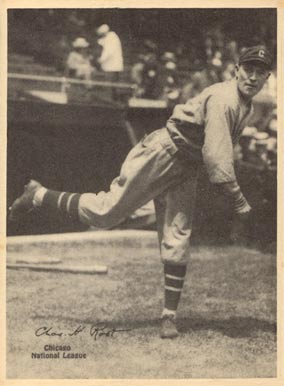 1929 Kashin Publications Chas. Root #74 Baseball Card