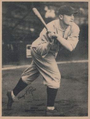 1929 Kashin Publications Harry Rice #70 Baseball Card