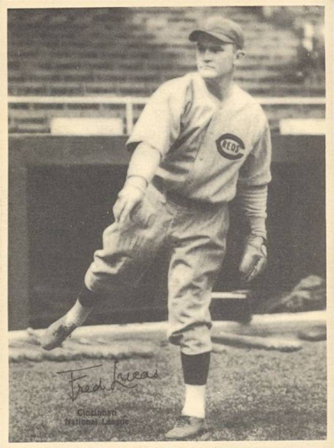1929 Kashin Publications Fred Lucas #58 Baseball Card