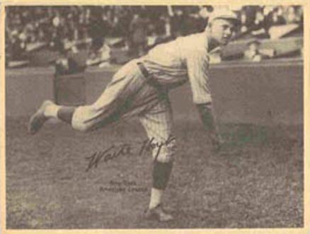 1929 Kashin Publications Waite Hoyt #43 Baseball Card