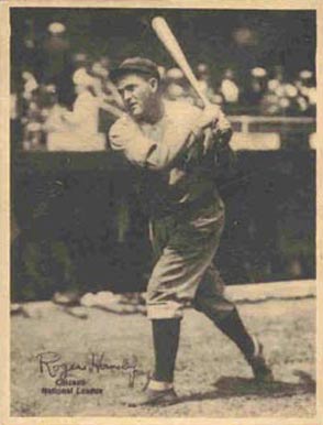 1929 Kashin Publications Rogers Hornsby #42 Baseball Card