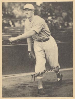 1929 Kashin Publications Robert Grove #33 Baseball Card