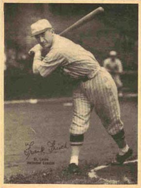 1929 Kashin Publications Frank Frisch #27 Baseball Card
