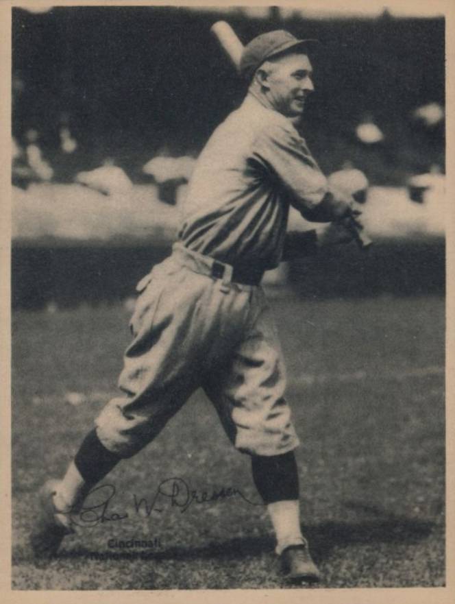 1929 Kashin Publications Chas. Dressen #18 Baseball Card