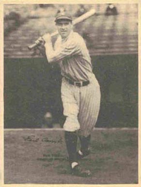 1929 Kashin Publications Earl Combs #13 Baseball Card