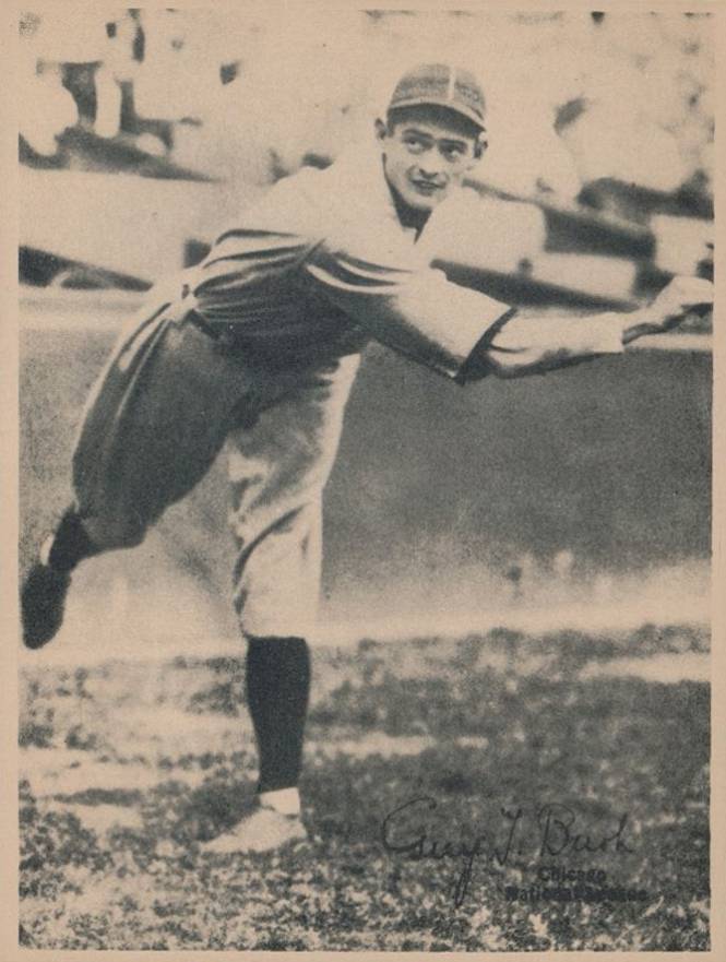 1929 Kashin Publications Guy Bush #9 Baseball Card