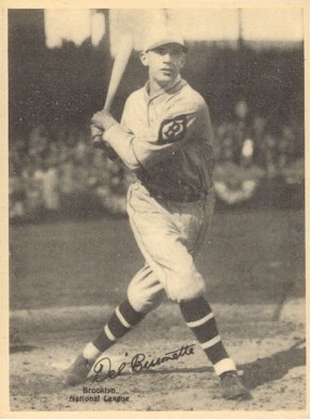 1929 Kashin Publications Del Bissonette #6 Baseball Card