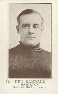 1923 William Patterson Ken Randall #34 Hockey Card