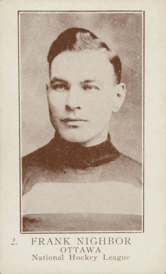 1923 William Patterson Frank Nighbor #2 Hockey Card