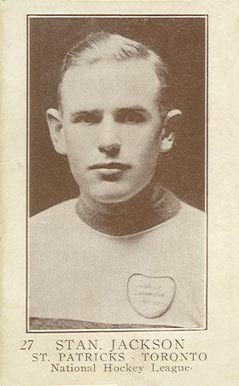 1923 William Patterson Stan. Jackson #27 Hockey Card
