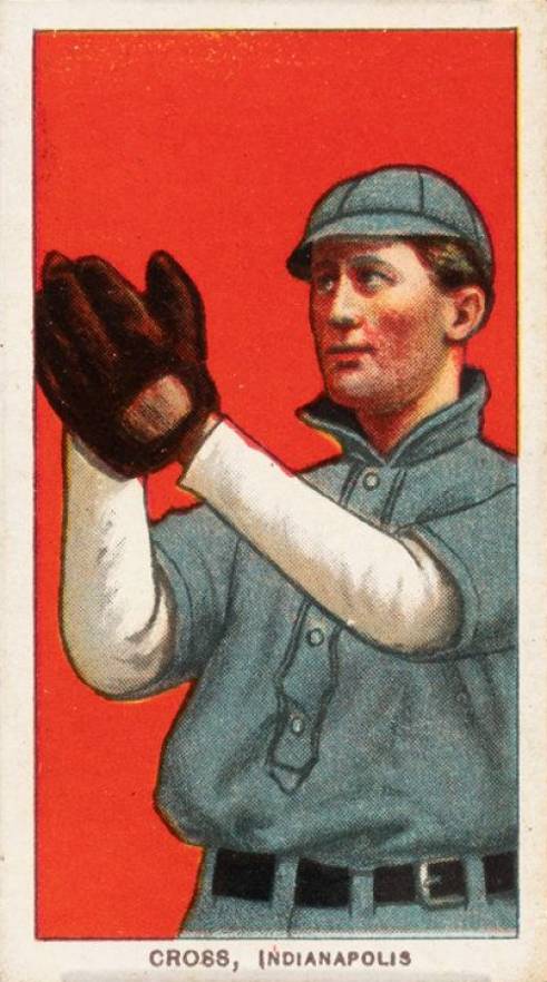 1909 White Borders Piedmont 350  Cross, Indianapolis #116 Baseball Card