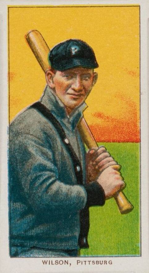 1909 White Borders Piedmont 350  Wilson, Pittsburg #516 Baseball Card