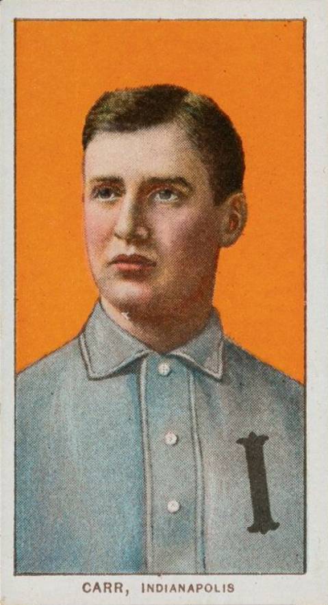 1909 White Borders Piedmont 350  Carr, Indianapolis #73 Baseball Card
