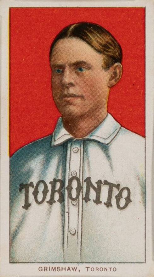 1909 White Borders Piedmont 350  Grimshaw, Toronto #197 Baseball Card