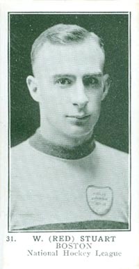 1924 William Patterson W. (Red) Stuart #31 Hockey Card