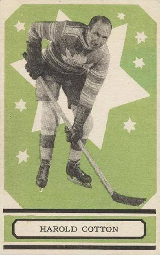 1933 O-Pee-Chee Harold Cotton #35 Hockey Card