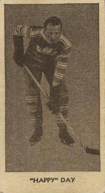 1933 V129 Anonymous Clarence "Hap" Day #2 Hockey Card
