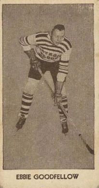 1933 V129 Anonymous Ebbie Goodfellow #20 Hockey Card