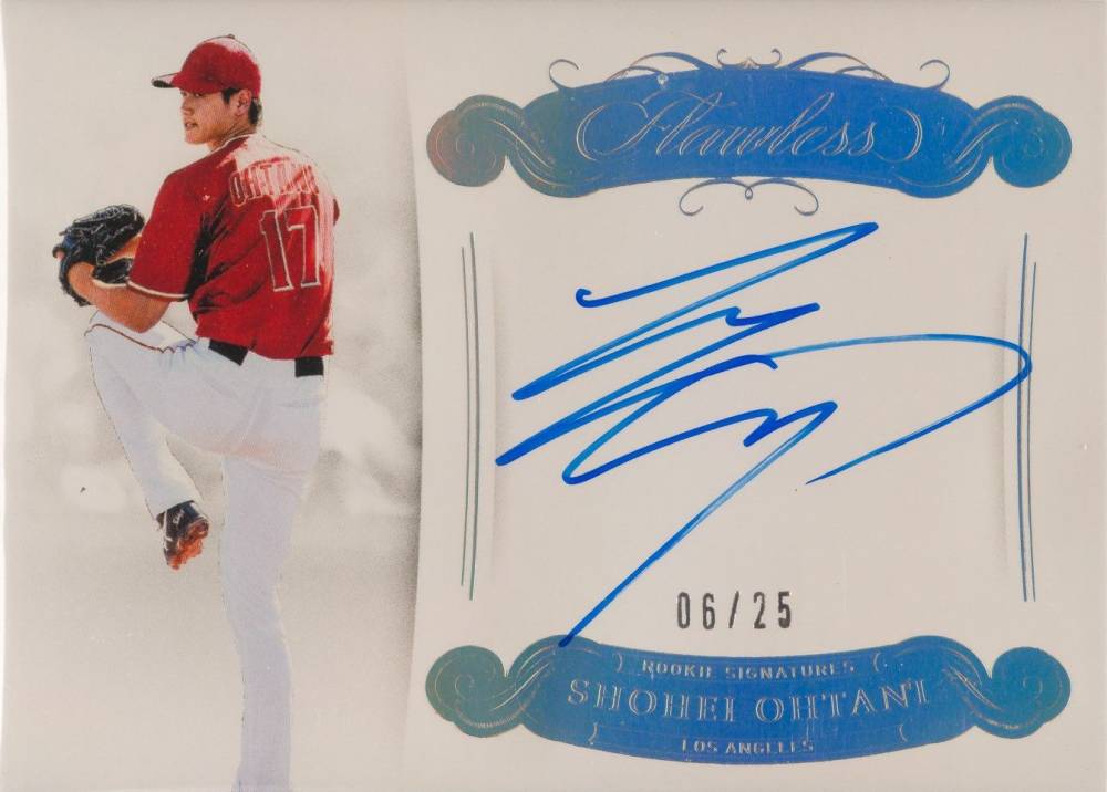 2018 Panini Flawless Rookie Signatures Shohei Ohtani #FRSSO Baseball Card