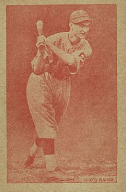1933 Uncle Jacks Candy Lloyd Waner # Baseball Card
