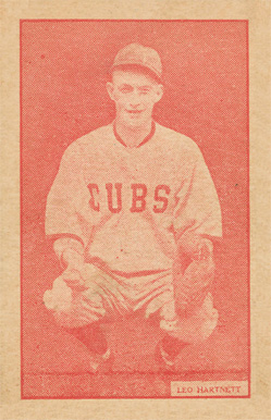 1933 Uncle Jacks Candy Leo Hartnett # Baseball Card