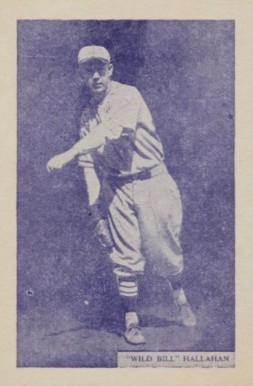 1933 Uncle Jacks Candy "Wild Bill" Hallahan # Baseball Card
