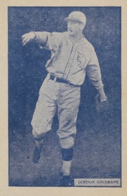 1933 Uncle Jacks Candy Gordon Cochrane # Baseball Card
