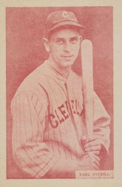 1933 Uncle Jacks Candy Earl Averill # Baseball Card