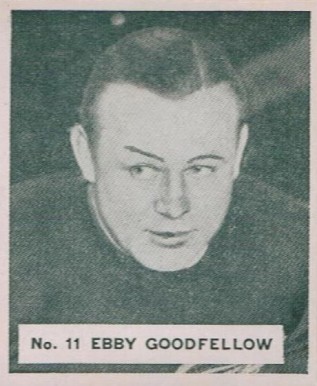 1937 World Wide Gum Ebbie Goodfellow #11 Hockey Card