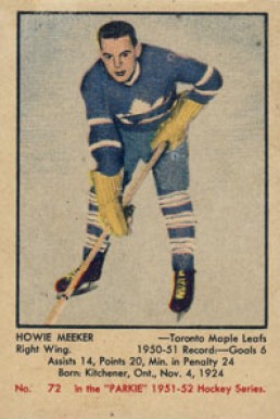 howie meeker Hockey School Vintage NOS sticker Great For The Hockey Cave 