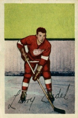1952 Parkhurst Larry Zeidel #91 Hockey Card