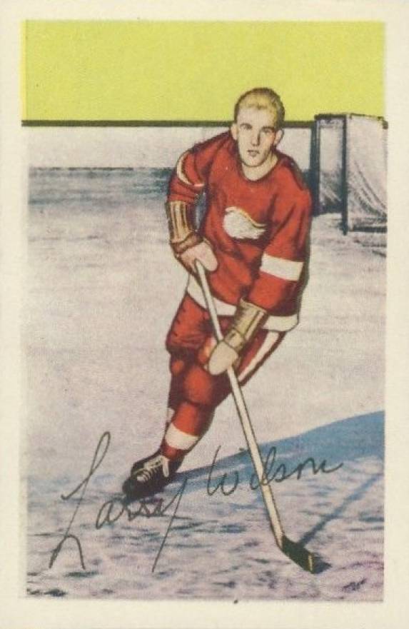 1952 Parkhurst Larry Wilson #92 Hockey Card