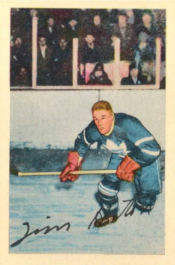 1952 Parkhurst Tim Horton #58 Hockey Card