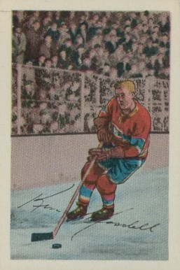 1952 Parkhurst Ken Mosdell #8 Hockey Card