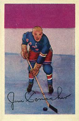 1952 Parkhurst Jim Conacher #103 Hockey Card