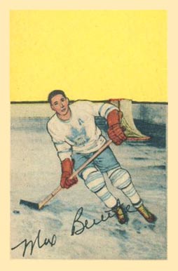 1952 Parkhurst Max Bentley #95 Hockey Card