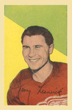 1952 Parkhurst Tony Leswick #65 Hockey Card