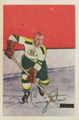 1952 Parkhurst Dave Creighton #76 Hockey Card