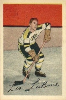 1952 Parkhurst Leo Labine #81 Hockey Card