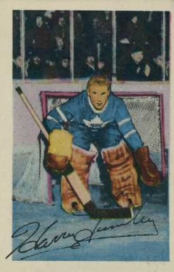 1952 Parkhurst Harry Lumley #59 Hockey Card
