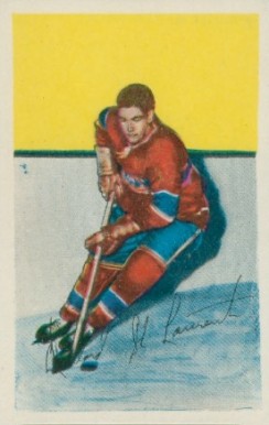 1952 Parkhurst Dollard St. Laurent #52 Hockey Card
