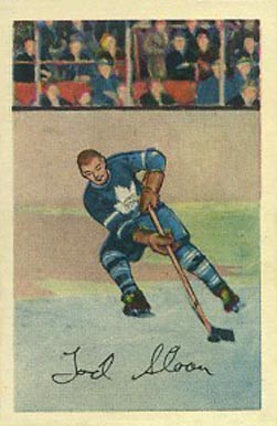 1952 Parkhurst Tod Sloan #48 Hockey Card